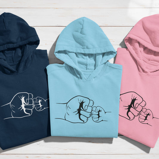 Faustcheck Papa Kind - Kinder Hoodie