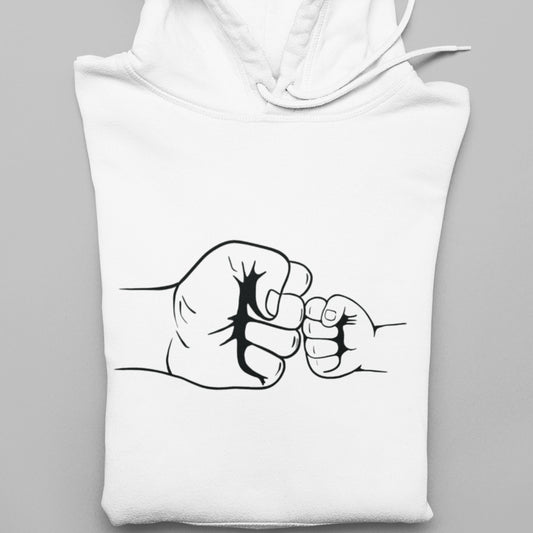 Faustcheck Papa Kind - Herren Hoodie