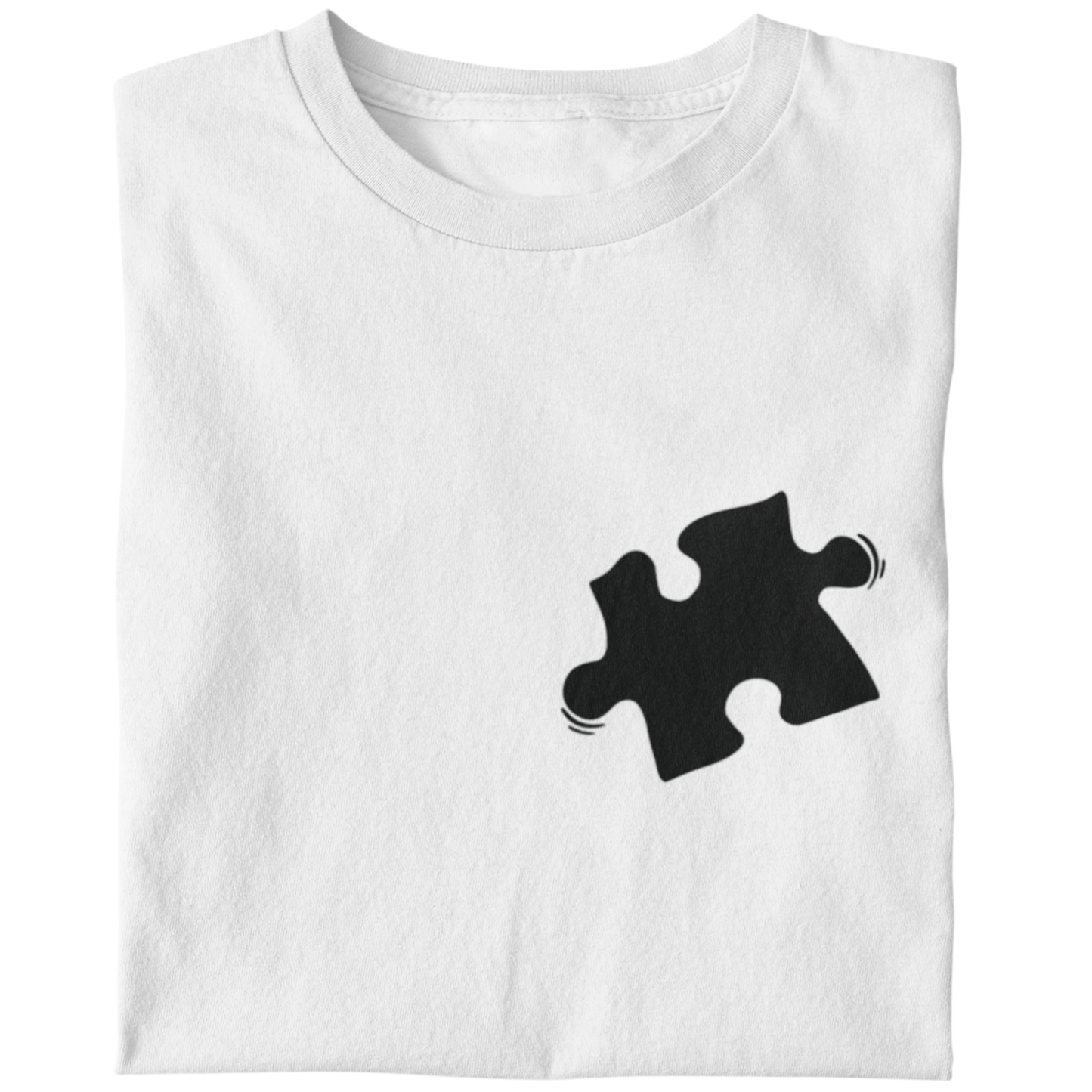 T-Shirt Set Mama & Kind | Herz + Puzzlestück | Weiß