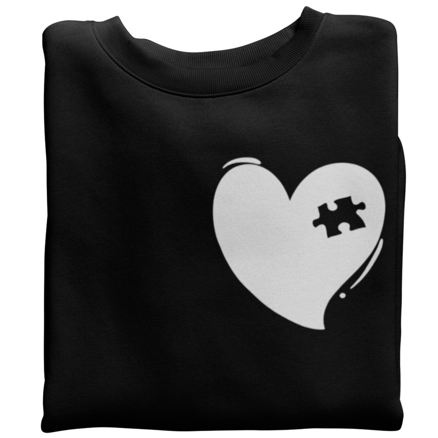 Herz mit Puzzlestück - Herren Sweatshirt