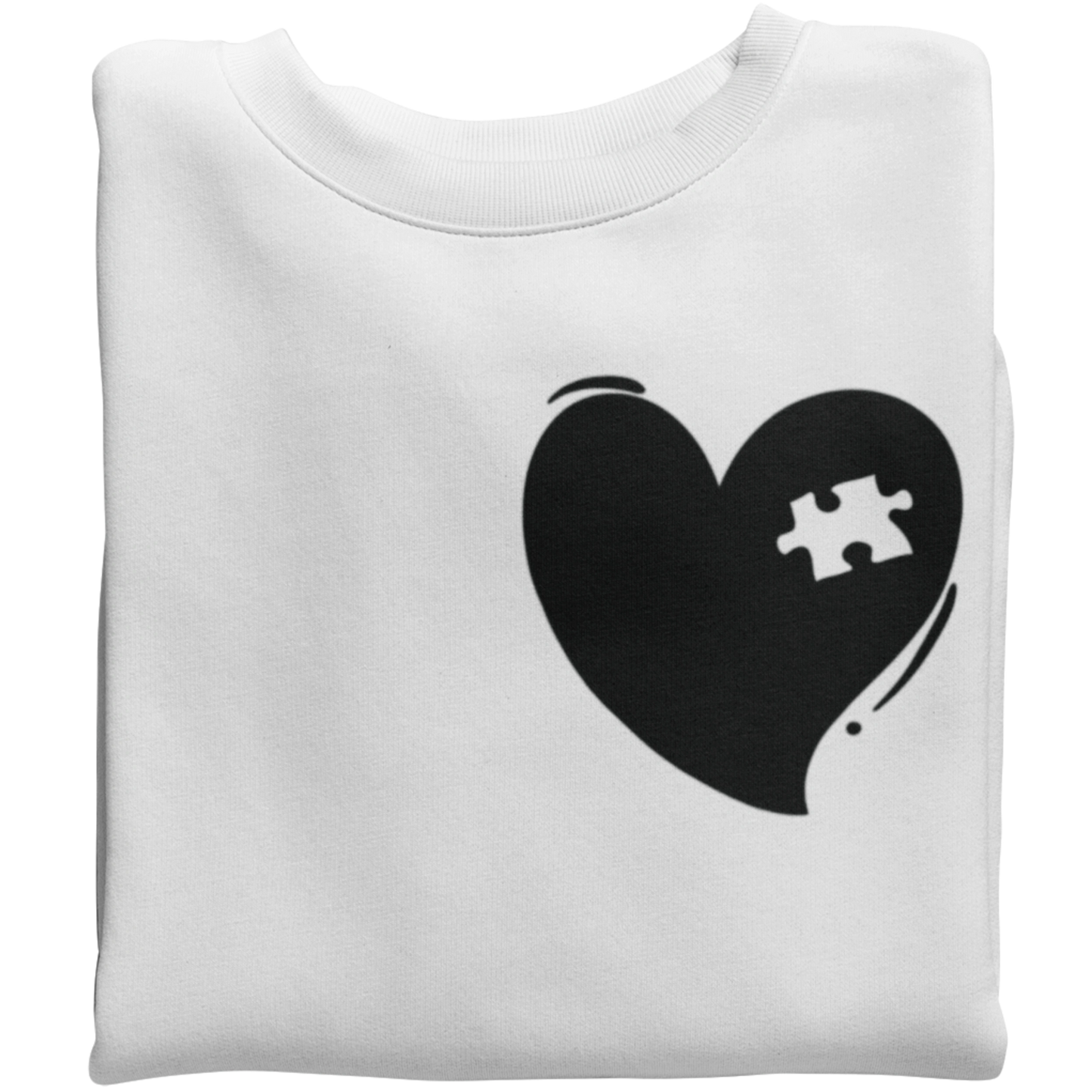 Herz mit Puzzlestück - Herren Sweatshirt