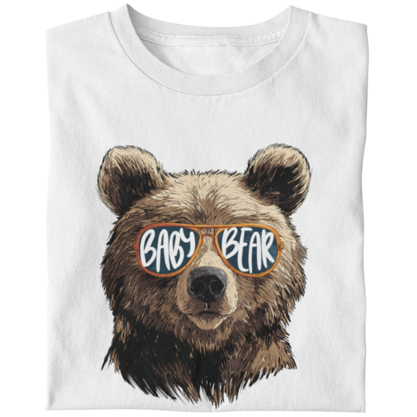 T-Shirt Set Papa & Kind | Papa & Baby Bear | Weiß