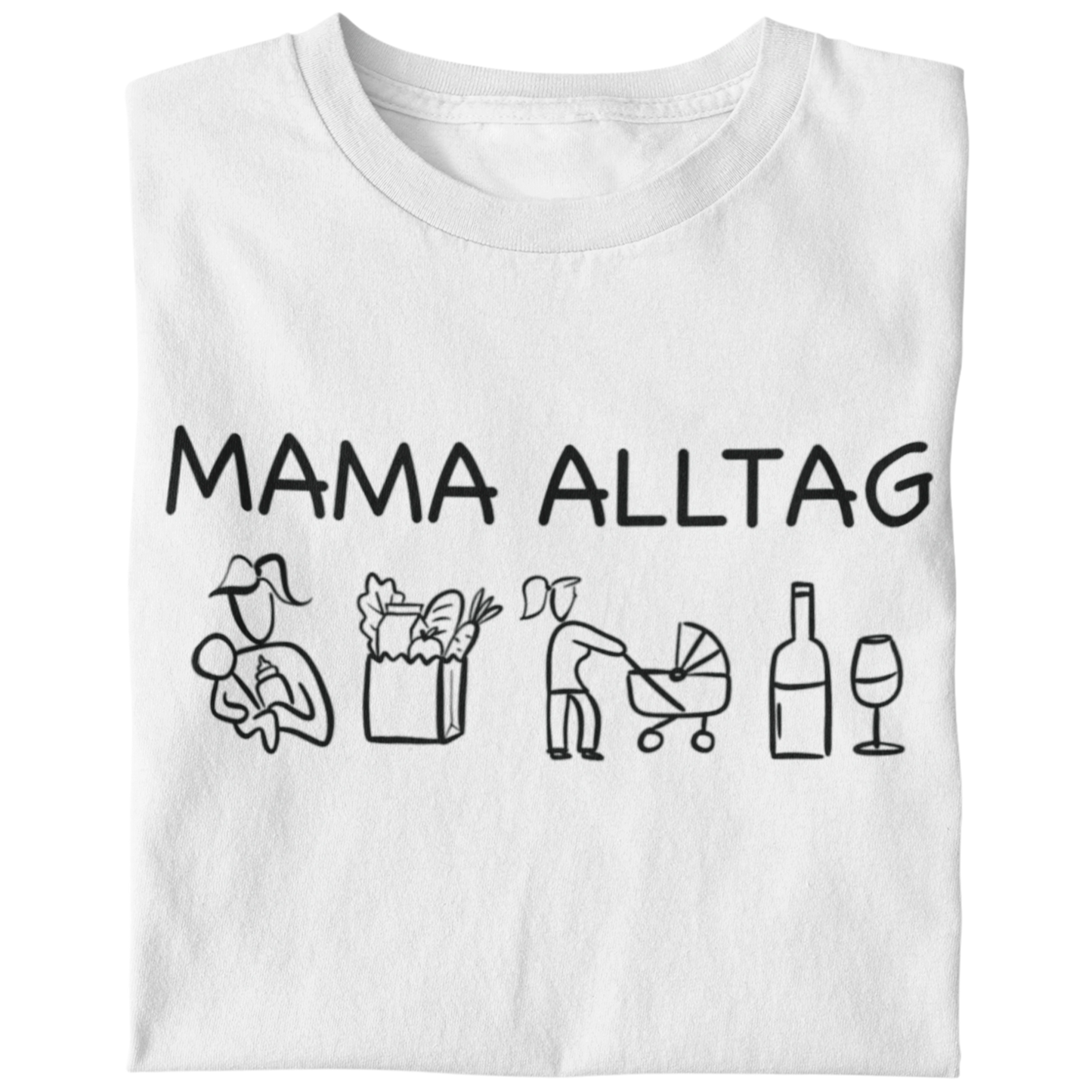 Mama Alltag - Damen T-Shirt