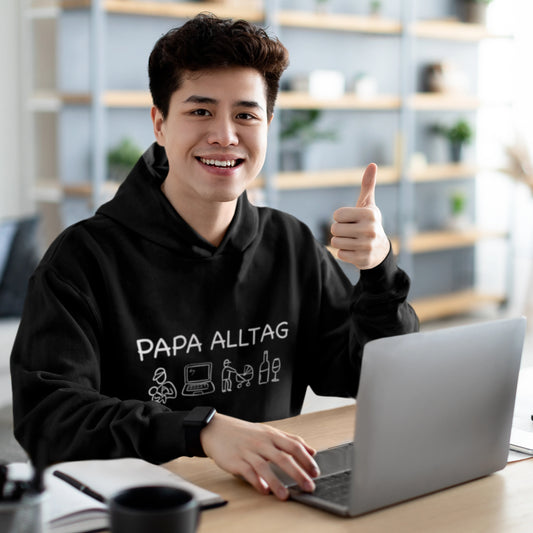 Papa Alltag - Herren Hoodie