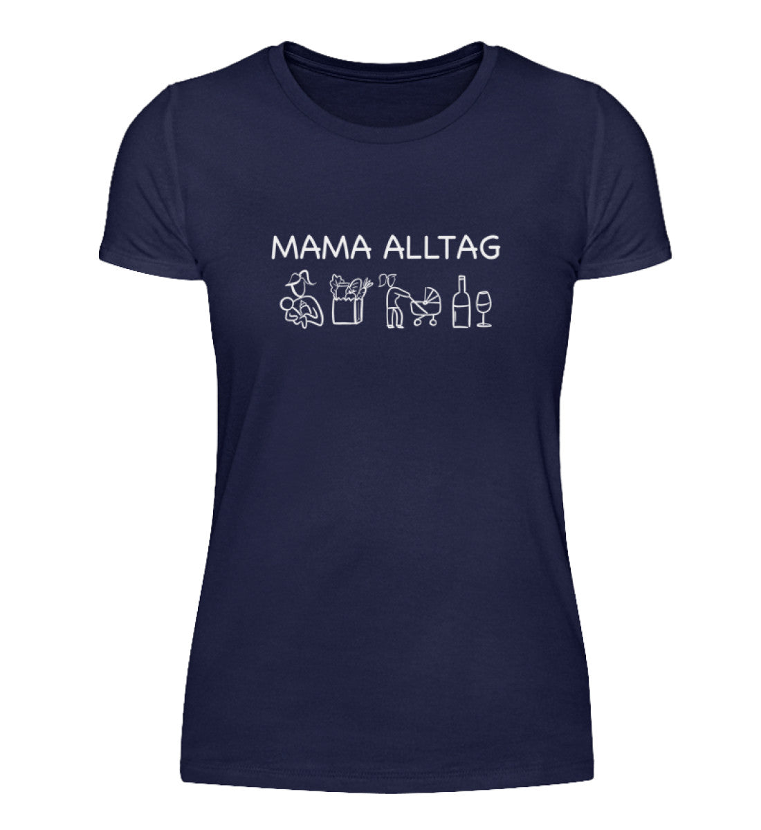 Mama Alltag - Damen T-Shirt