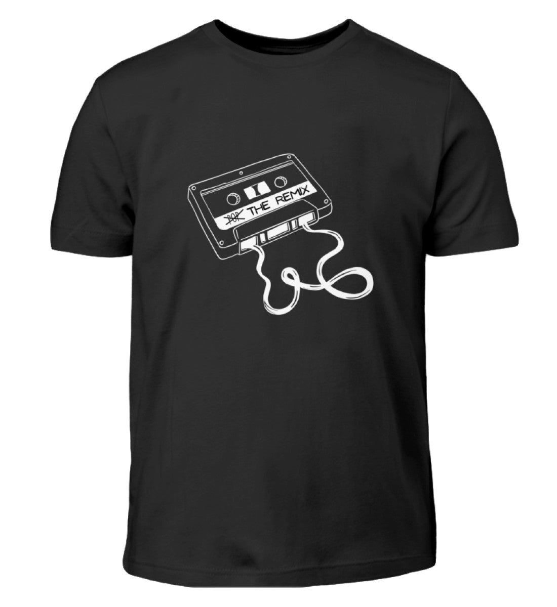 T-Shirt Set Papa & Kind | The Original & The Remix | Schwarz