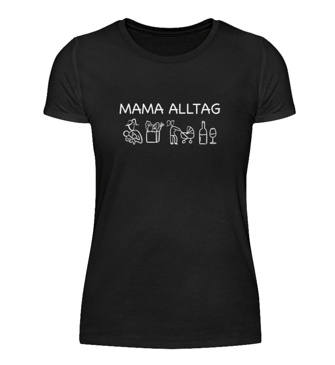 Mama Alltag - Damen T-Shirt