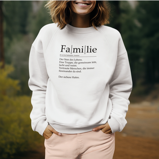 Familie - Damen Sweatshirt