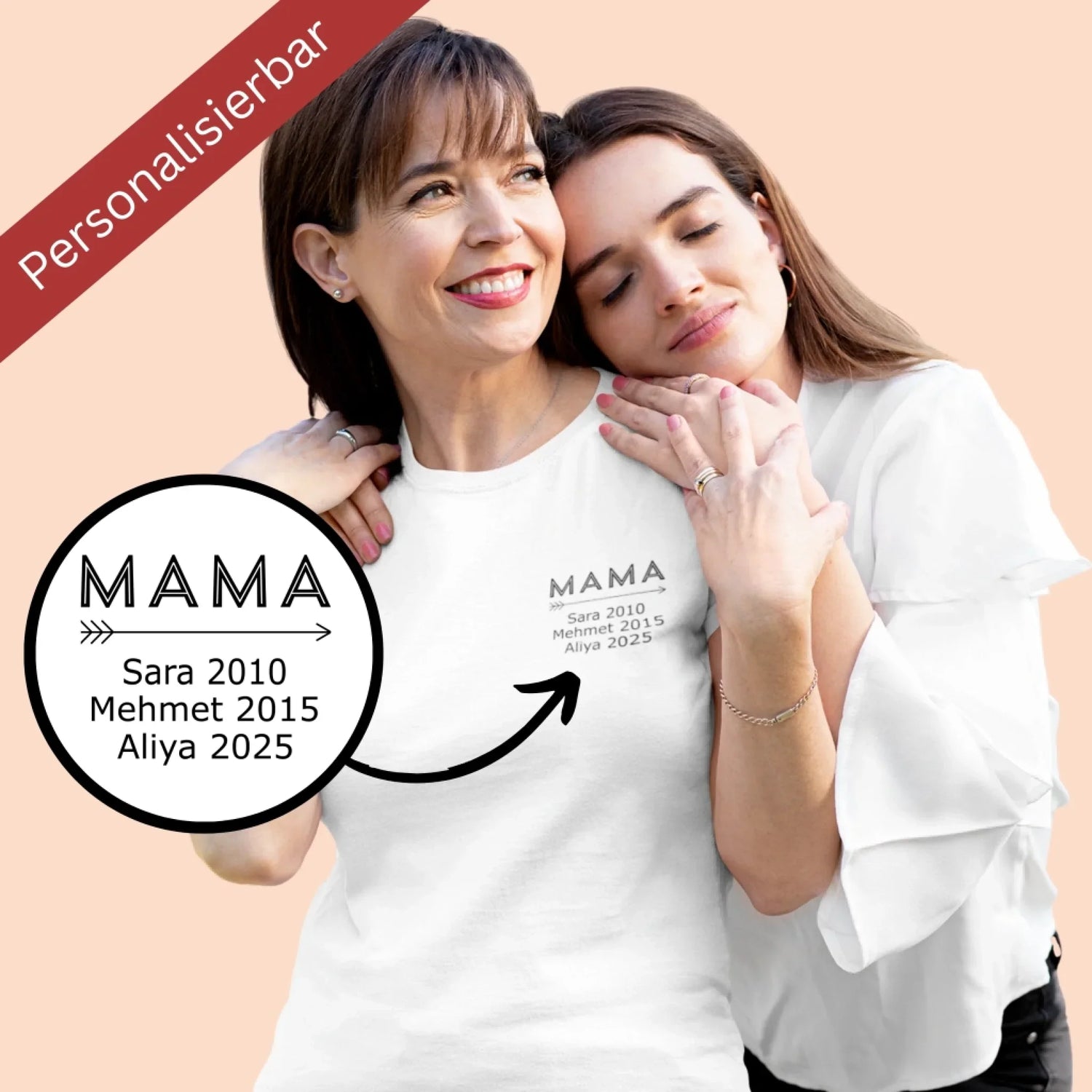 Personalisierbare Mama-Styles