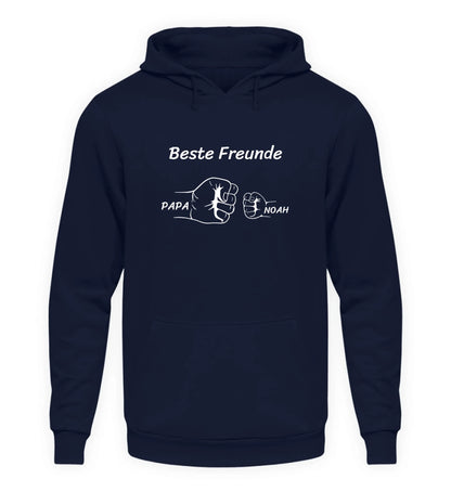 Marineblauer Hoodie