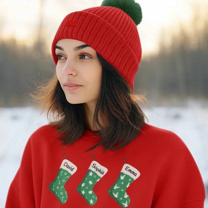 woman_xmas_socks_sweatshirt_red