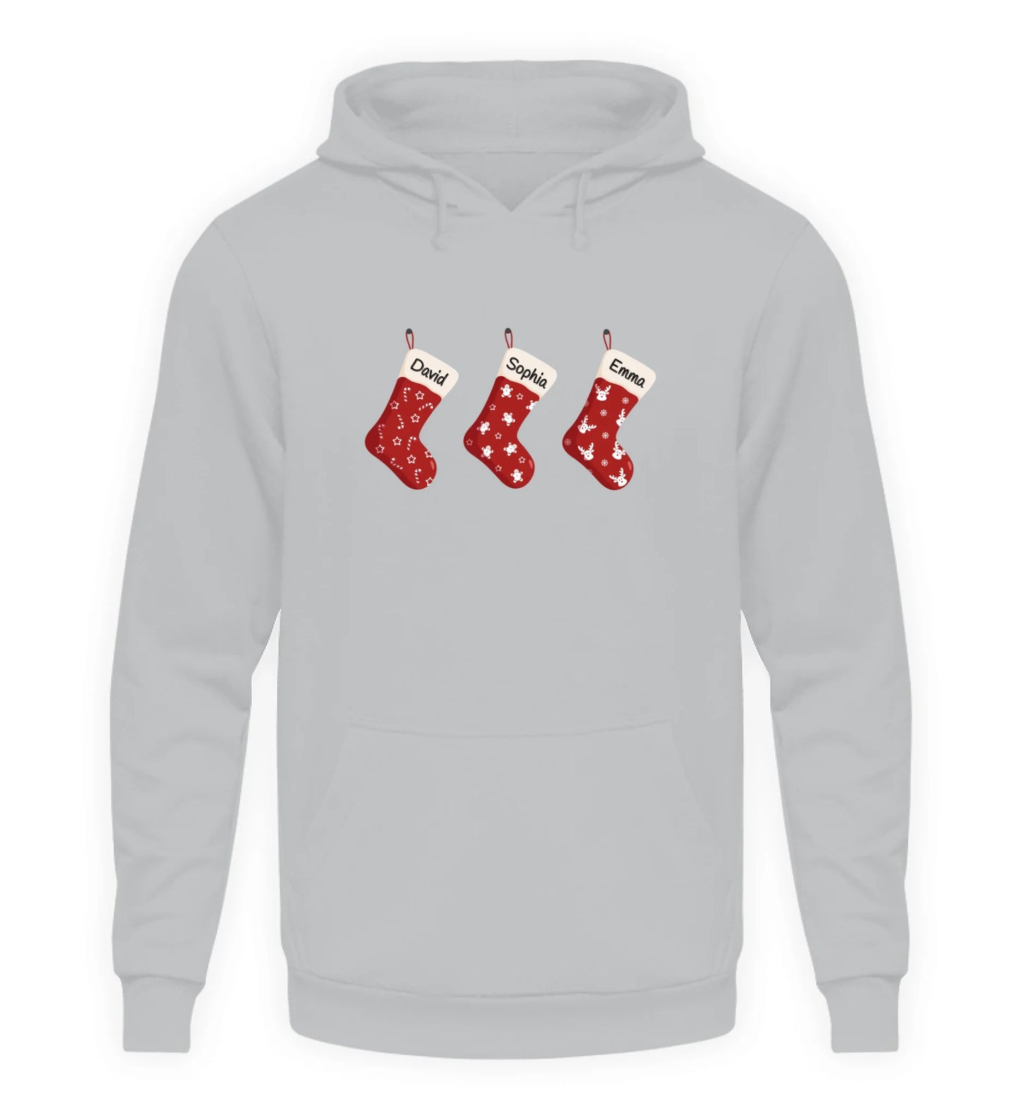 Grauer Hoodie
