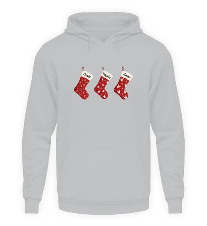 Grauer Hoodie