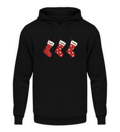 Schwarzer Hoodie