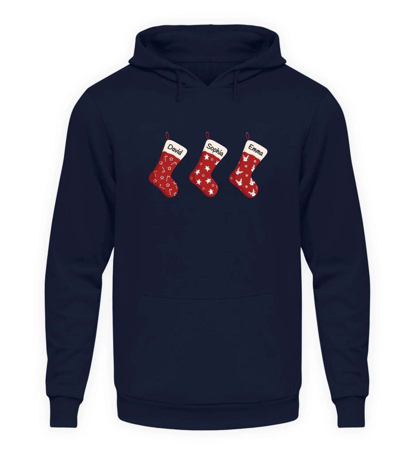Marineblauer Hoodie