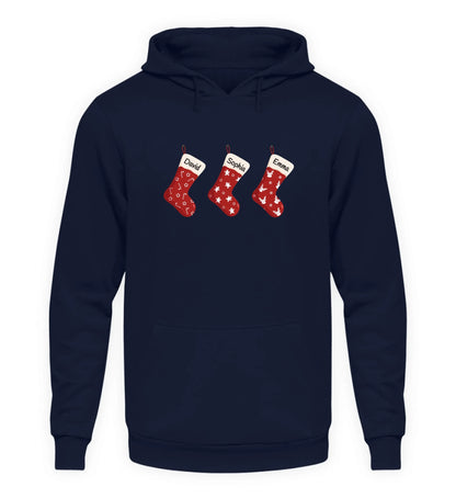 Marineblauer Hoodie