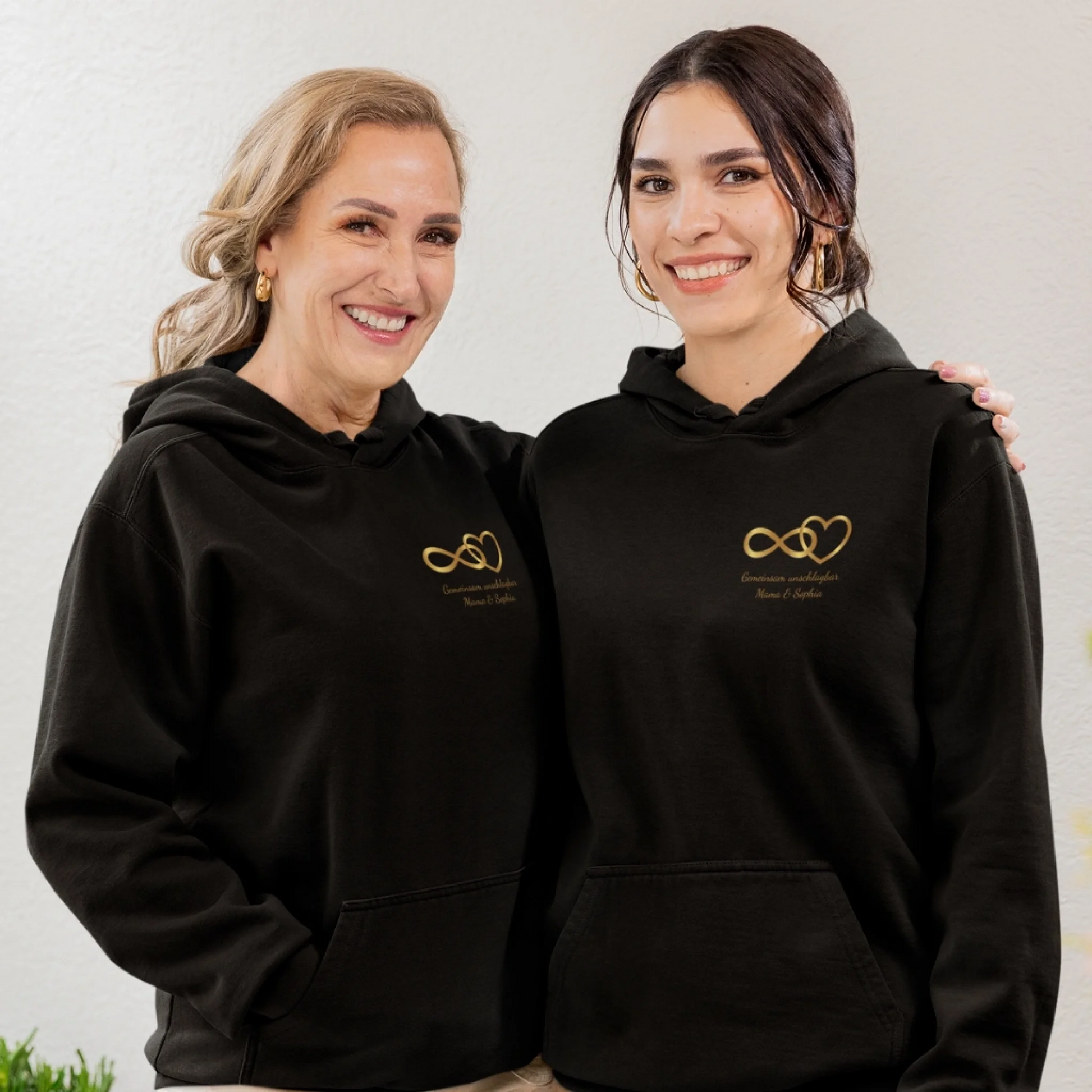 infinity_heart_mom_kid_hoodie_black