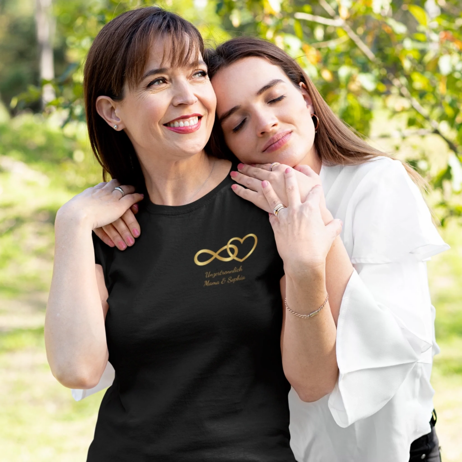 infinity_heart_mom_kid_tshirt_black