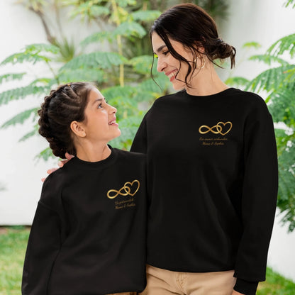 infinity_heart_mom_kid_sweat_black