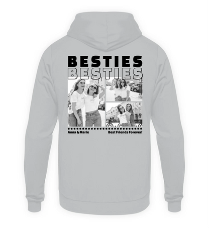 Mit Fotos personalisierbarer grauer Hoodie