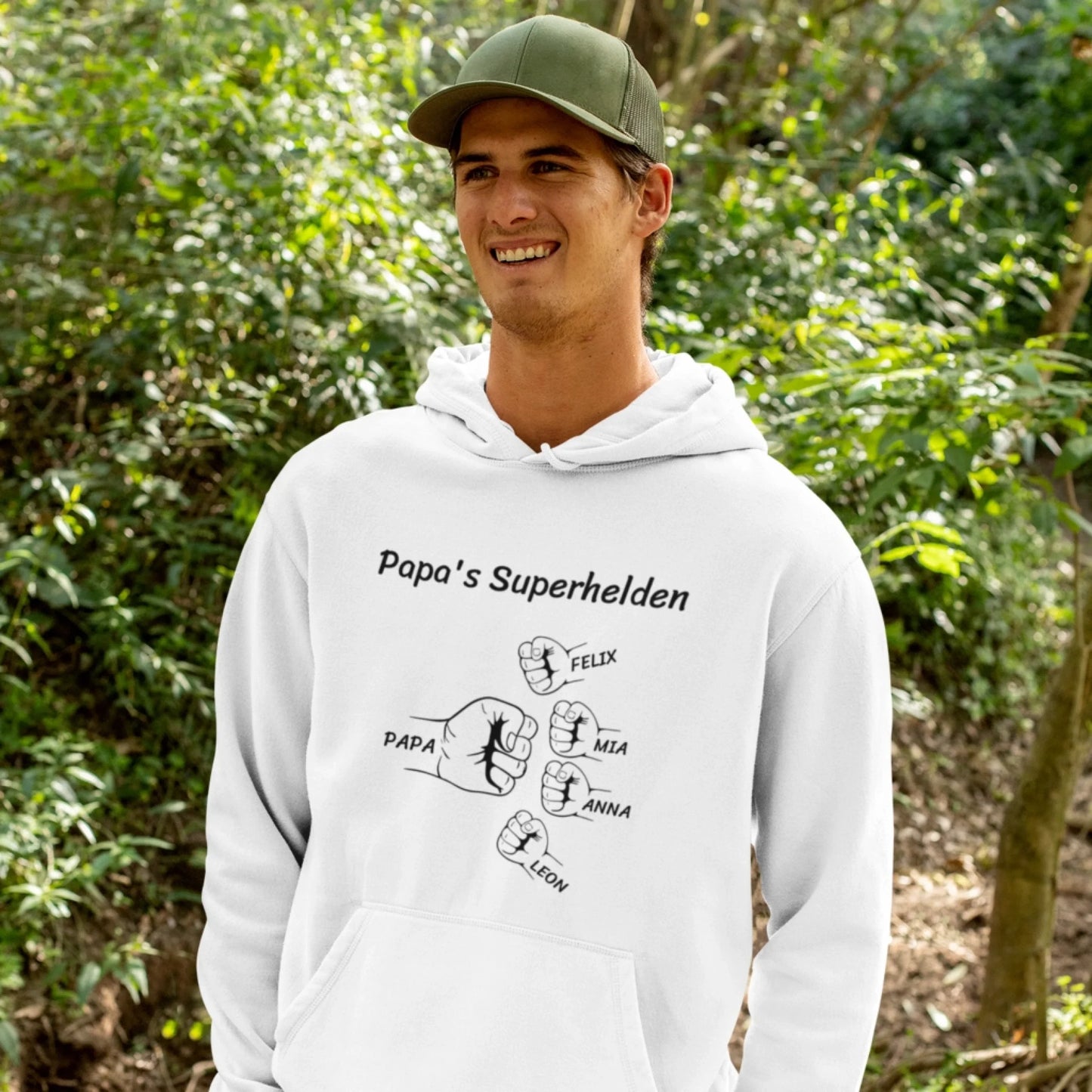 4_man_faustcheck_folded_hoodie_white