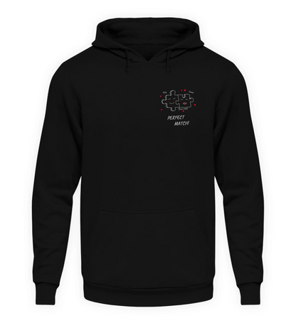 Schwarzer Hoodie