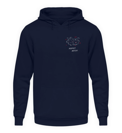 Marineblauer Hoodie