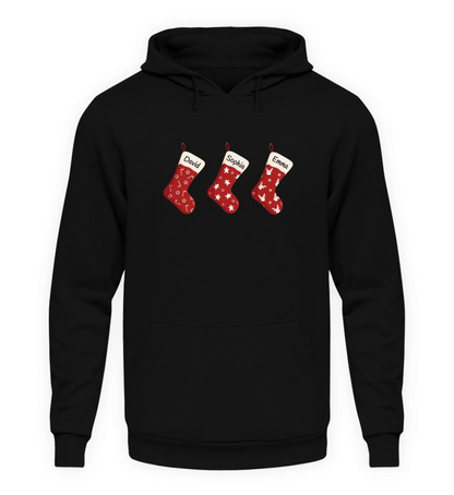 Schwarzer Hoodie