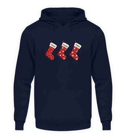 Marineblauer Hoodie