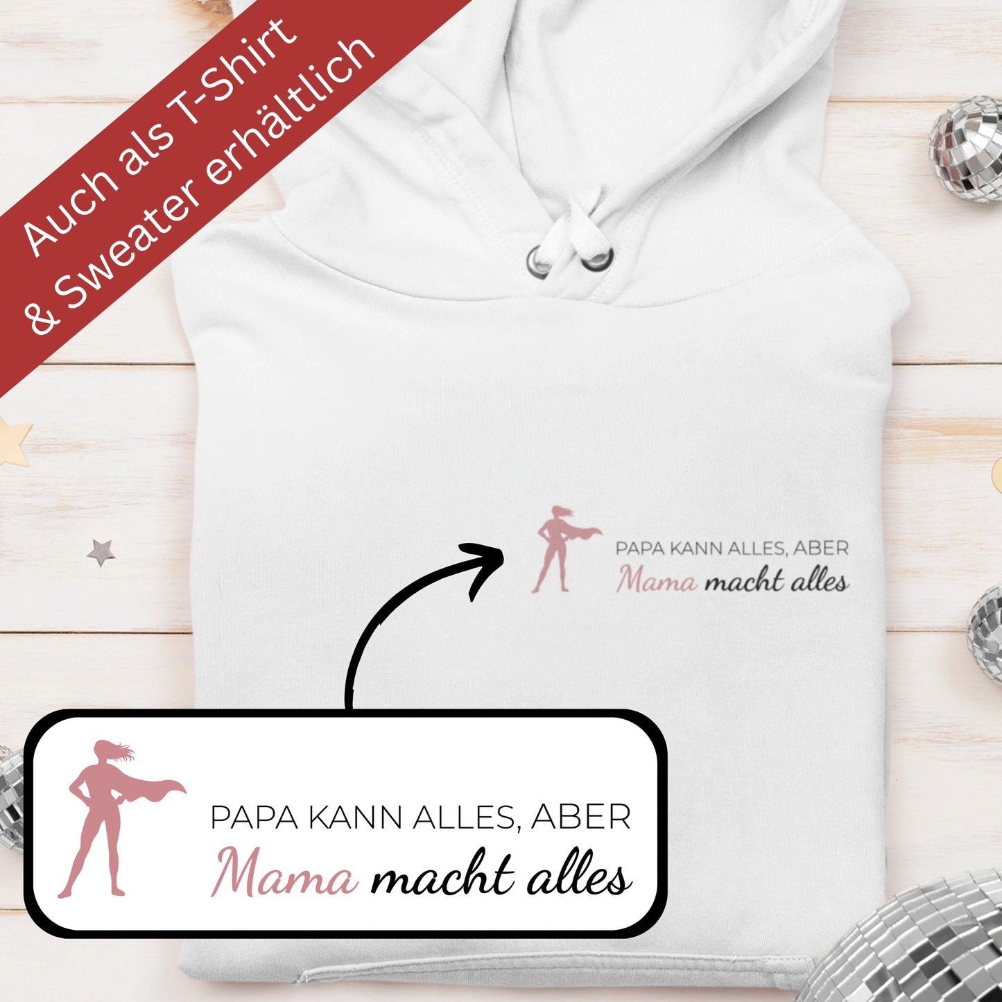 Mama macht alles - Damen Hoodie