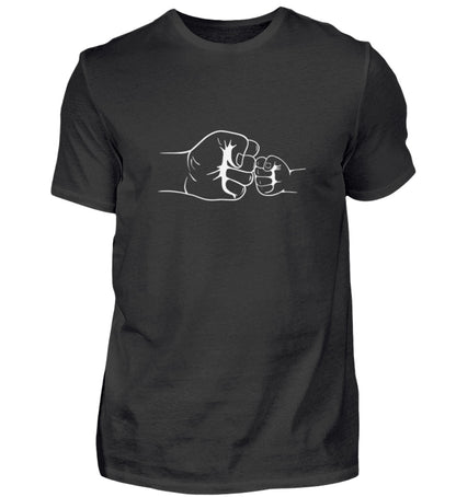 T-Shirt Set Papa & Kind | Faustcheck | Schwarz