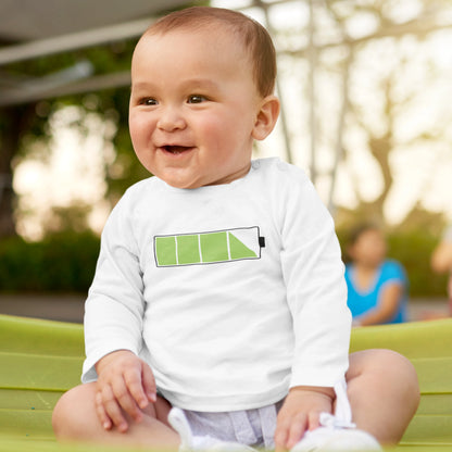 Akku voll  - Baby Langarmshirt