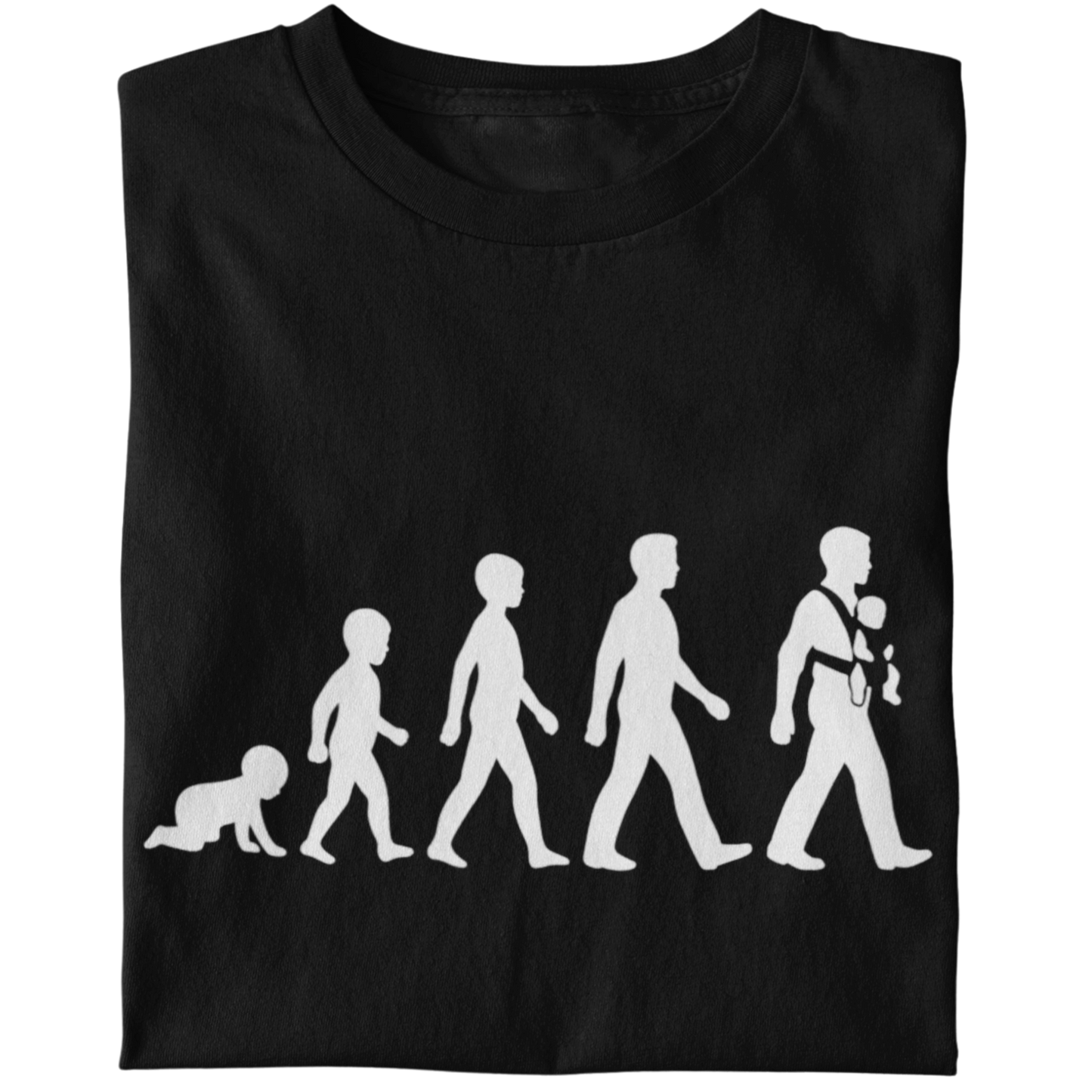 Evolution zum Papa  - Herren T-Shirt