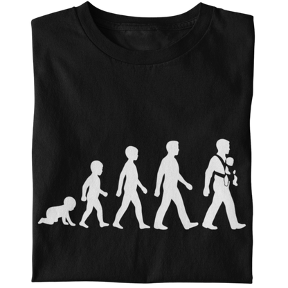 Evolution zum Papa  - Herren T-Shirt