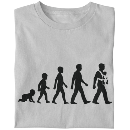 Evolution zum Papa  - Herren T-Shirt
