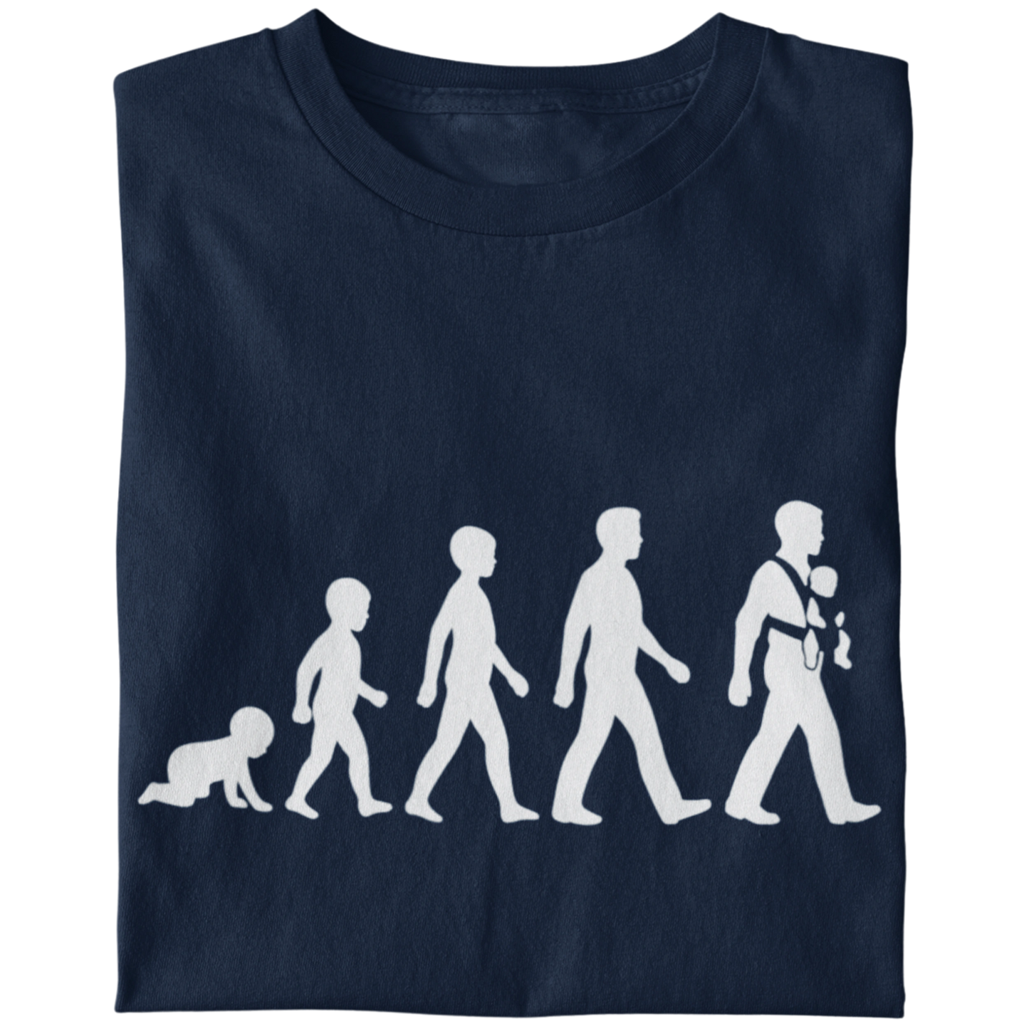 Evolution zum Papa  - Herren T-Shirt