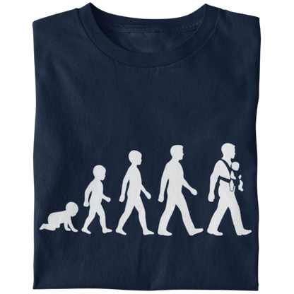 Evolution zum Papa  - Herren T-Shirt