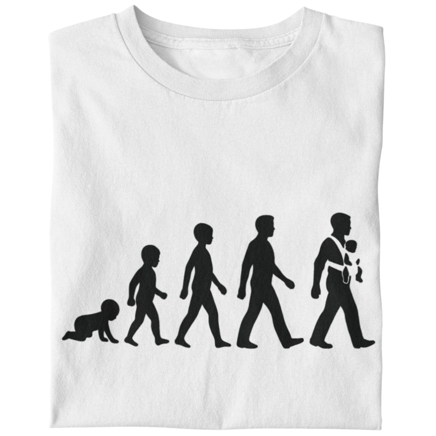 Evolution zum Papa  - Herren T-Shirt