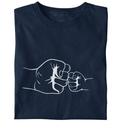 Faustcheck Papa Kind  - Kinder T-Shirt