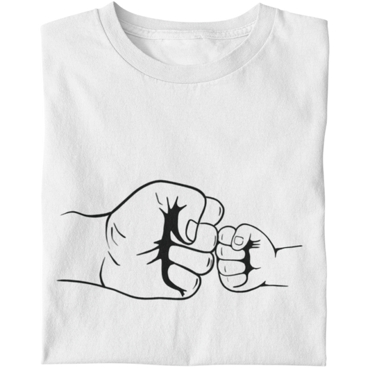 Faustcheck Papa Kind  - Kinder T-Shirt