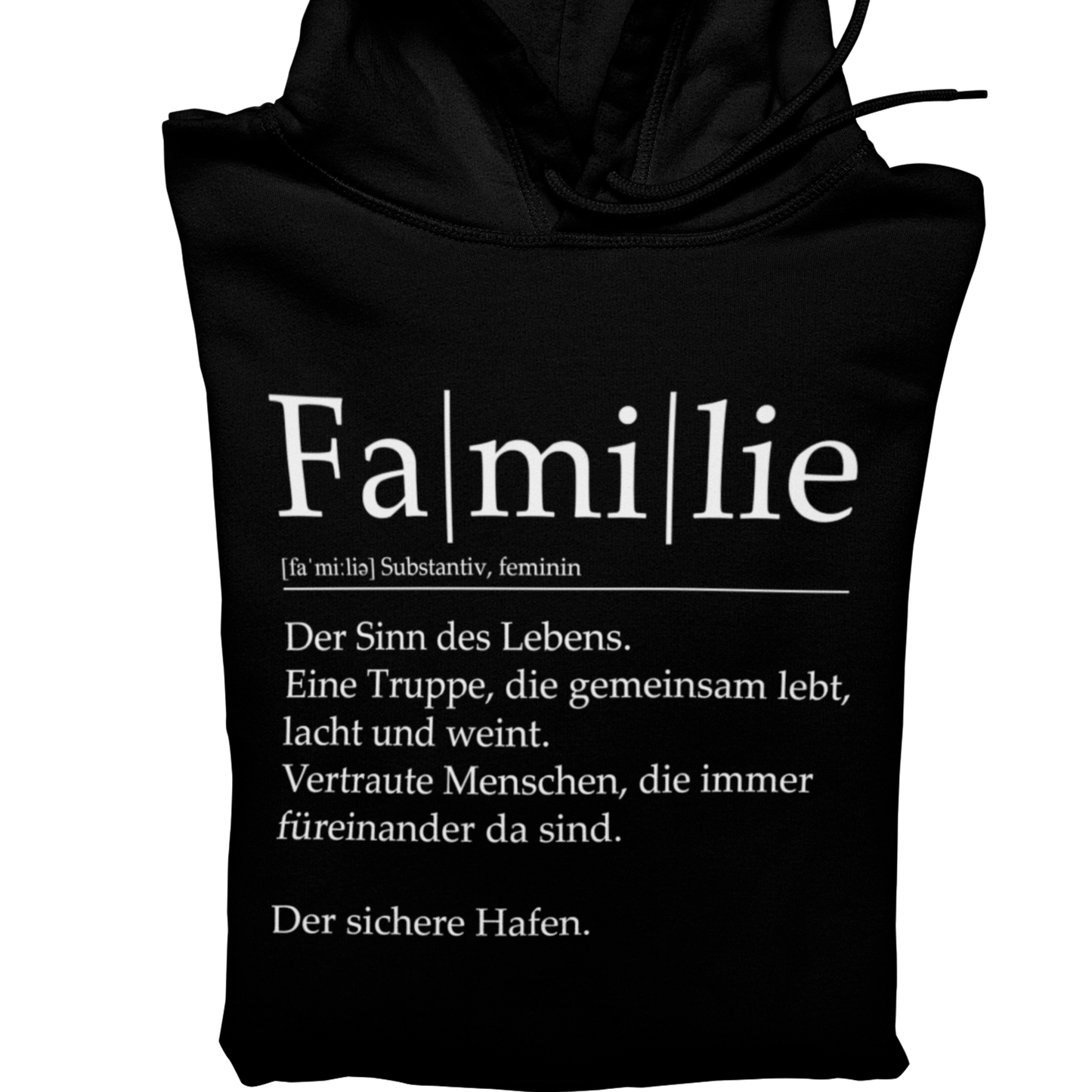 Familie  - Herren Hoodie