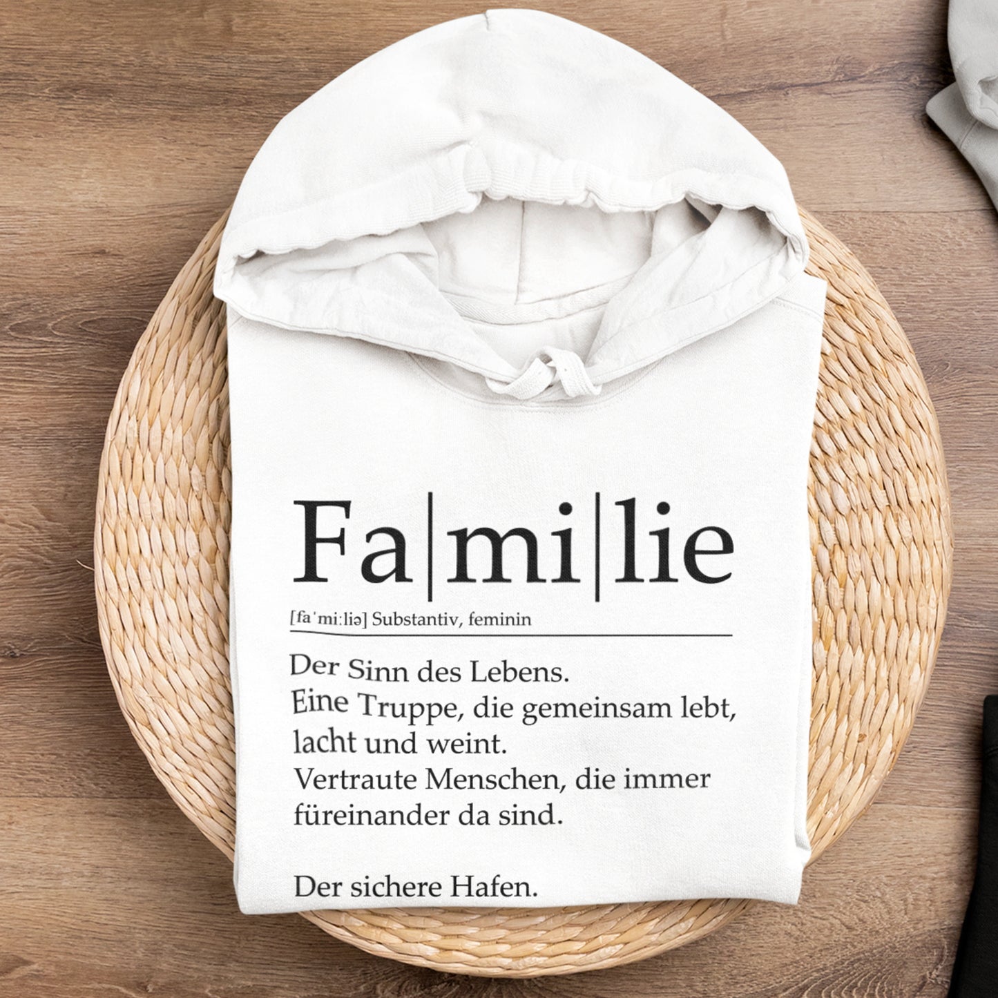 Familie  - Herren Hoodie