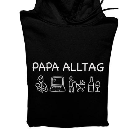 Papa Alltag - Herren Hoodie