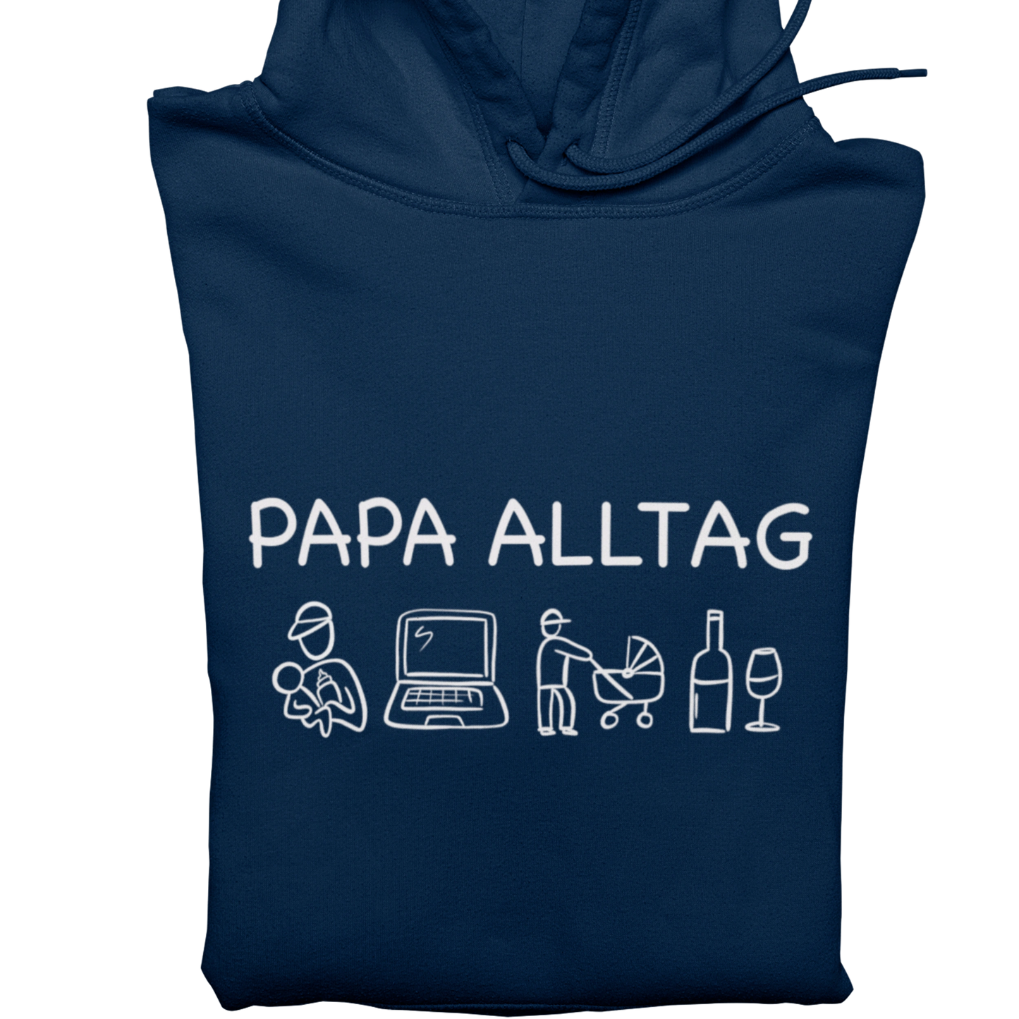 Papa Alltag - Herren Hoodie