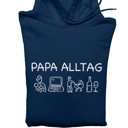 Papa Alltag - Herren Hoodie