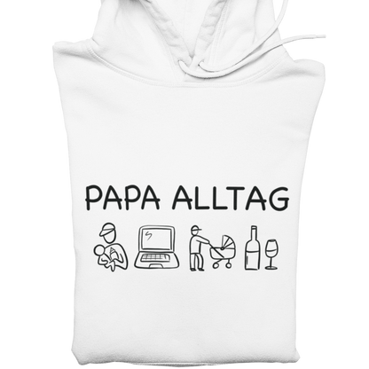Papa Alltag - Herren Hoodie