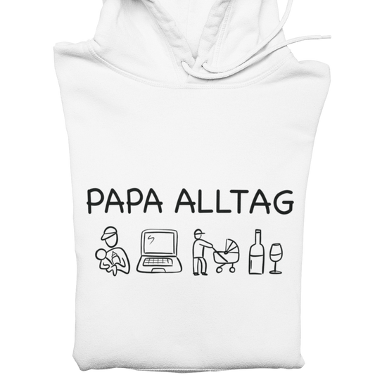 Papa Alltag - Herren Hoodie