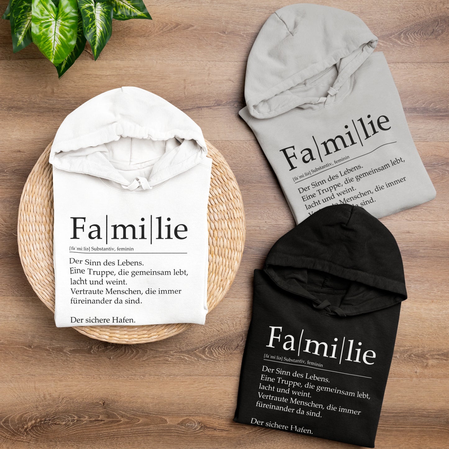 Familie  - Damen Hoodie