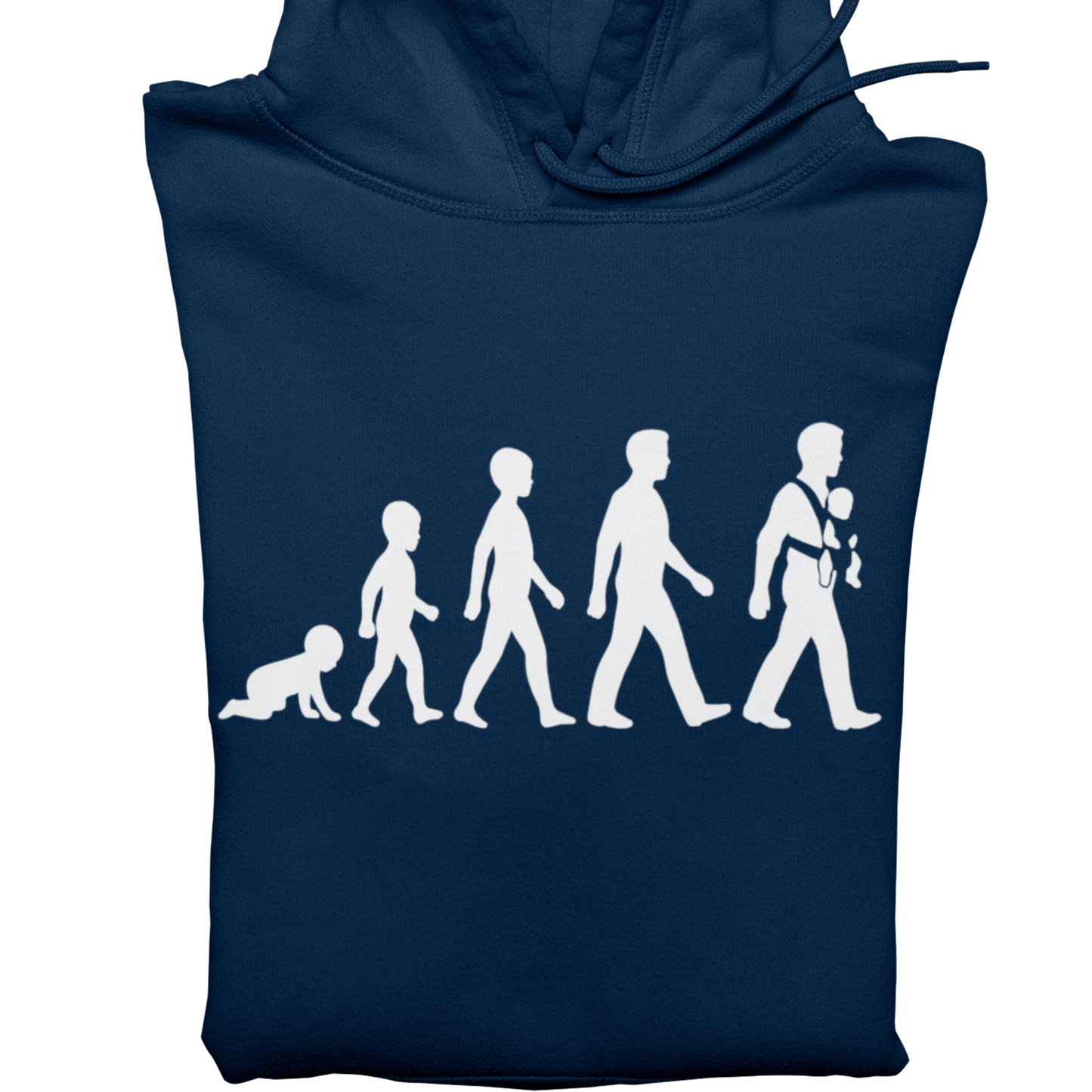 Evolution zum Papa - Herren Hoodie