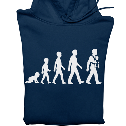 Evolution zum Papa - Herren Hoodie